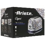 Тостер Ariete 00C01551CAR0 Capri белый/синий, 810 Вт, 2 слота, фото6