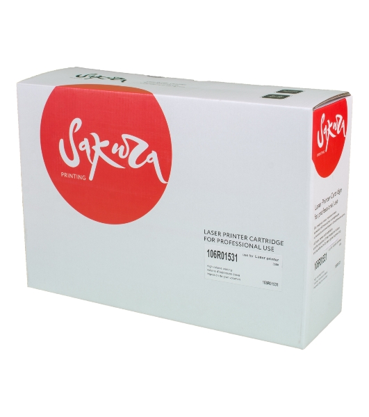 Картридж лазерный Sakura 106R01531 для Xerox WC 3550, черный, 11000 к.