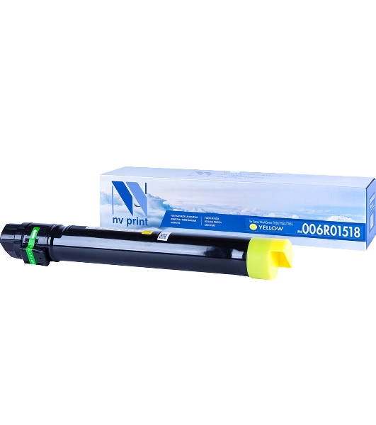 Картридж лазерный NVPrint совместимый Xerox 006R01518 Yellow для WorkCentre 7525/7530/7535/7545/7556/7830/7835/7845/7855/7970 (15000k)
