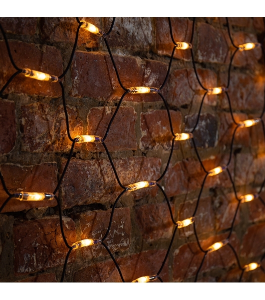Гирлянда Neon-night 'Сеть' 2x3м, черный каучук, 432 LED теплый белый