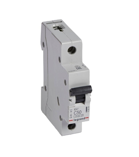 Выключатель автоматический Legrand 419669 RX3 4,5кА 50А 1П C