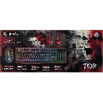 Комплект клавиатура+мышь Defender Tor MHP-127 проводной, USB, 3200 DPI, чёрный, фото13