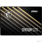 Накопитель SSD MSI SPATIUM S270, 480Gb, 2.5', SATA III, R/W 500/450, фото11