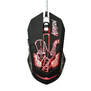 Мышь проводная Qumo Dragon War Assassin M33 черный, 3200 dpi, USB, кнопки - 6