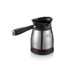 Электрическая турка Centek CT-1098 SS(металл) 0.5л, 1000Вт, нерж.сталь, съемная мягкая ручка, фото 1