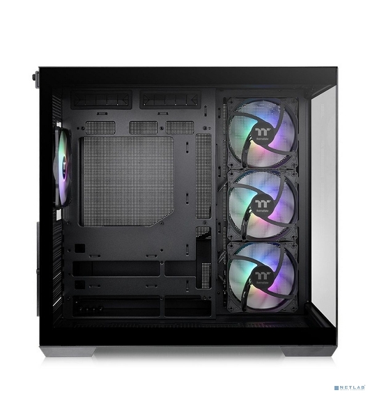 Компьютерный корпус Thermaltake View 380 TG ARGb черный без БП ATX 6x120мм 2x140мм 1x200мм 2xUSB3.0 audio bott PSU