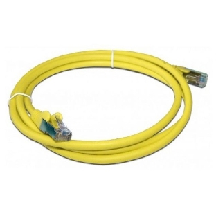 Патч-корд LANMASTER LAN-PC45/S5E-5.0-YL вилка RJ-45-вилка RJ-45 cat.5е 5м желтый LSZH (уп.:1шт)