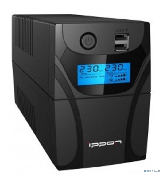 Источник бесперебойного питания Ippon Back Power Pro II 600 360Вт 600ВА черный