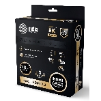 Кабель аудио-видео Cactus CS-HDMI.2.1-5 HDMI (m)/HDMI (m) 5м. Позолоченные контакты серебристый, фото2