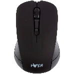 Мышь беспроводная HIPER HOMW-101, 1000-1600 dpi, оптический, 4 кнопки, Soft-touch покрытие, USB-приемник, 2,4 ГГц, батарея 1хАА, черный (HOMW-101), фото10