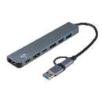 USB-концентратор Gembird UHB-C445, USB/USB Type С, USB 3.0, 4хUSB 2.0, USB Type-C, USB, фото16