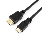 Кабель Cablexpert HDMI-mini HDMI CC-HDMI4C-6, 19M/19M, v2.0, медь, позол.разъемы, экран, 1.8м, черный, пакет, фото8