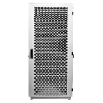 Шкаф телекоммуникационный напольный 42U (600x1000) дверь перф. 2шт, черный, фото3