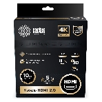 Кабель аудио-видео Cactus CS-HDMI.2-5 HDMI (m)/HDMI (m) 5м. позолоченные контакты черный, фото3