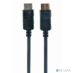 Кабель Filum Display port 1.8 м., ver.1.1, медь, черный, разъемы: Display port male- Display port male, пакет. FL-C-DP1.1M-DP1.1M-1.8M (894195), фото 1