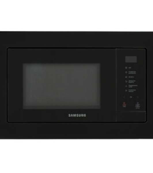 Встраиваемая микроволновая печь Samsung MS23A7118AK/BW 23л, 800Вт, черный