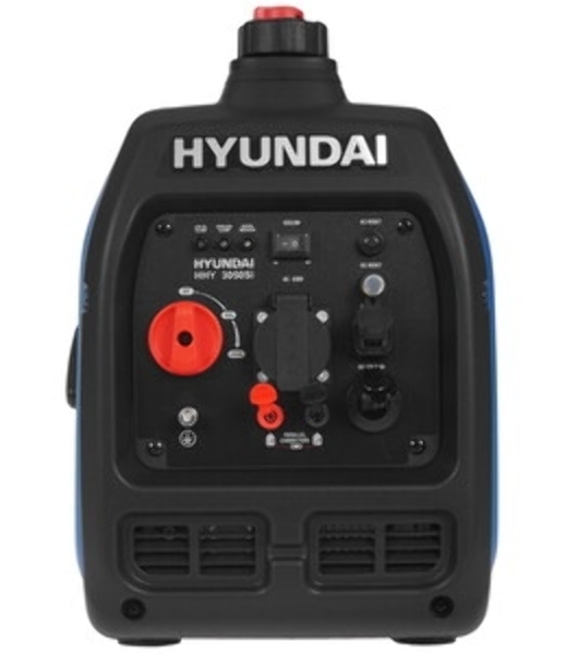 Электрогенератор бензиновый инверторный Hyundai HHY 3050Si, 3.3 кВт, 59 дБ, 22 кг