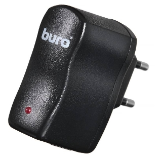 Сетевое зарядное устройство Buro XCJ-021-1A 1A универсальное черный