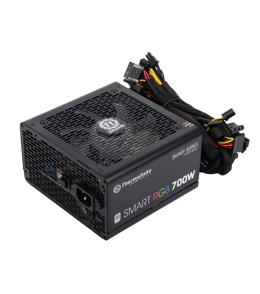 Блок питания Thermaltake Smart RGb (PS-SPR-0700NHSAWE-1), 700Вт, 80 PLUS, 120мм, черный