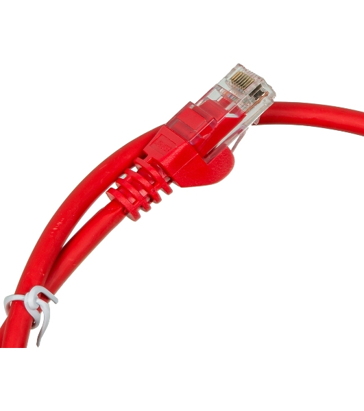 Патч-корд Lanmaster utp LAN-PC45/U5E-0.5-RD вилка RJ-45-вилка RJ-45 кат.5е 0.5м красный LSZH (уп.:1шт)