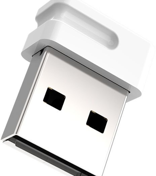 Флешка USB Netac U116 (NT03U116N-032G-20WH), 32Gb, USB 2.0, R/W 70/30, белый