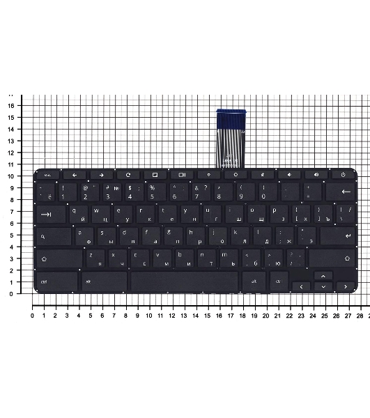 Клавиатура для ноутбука HP Chromebook 11 G2 G3 G4 11-2000 11-2100 черная