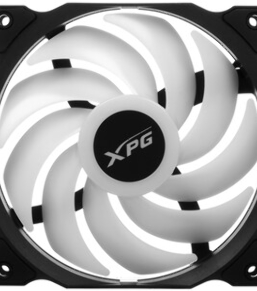 Вентилятор для корпуса ADATA XPG VENTO R 120 ARGb PWM черный, 120 мм, 1600 об/мин, 32 дБ, 4 pin