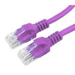 Патч-корд UTP Cablexpert cat.5e, 0.5м, литой, многожильный, фиолетовый, фото11