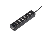 Разветвитель USB Rexant на 7 портов черный, фото4