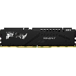 Оперативная память Kingston Fury Beast, DDR5, 32GB (1x32GB), 5600MHz, CL40, DIMM, с радиаторами, черный, фото 1