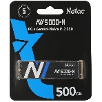 Накопитель SSD Netac NV5000 Pro, 500Gb, M.2 2280, PCIe 4.0 x4, NVMe, R/W 4800/2700, с радиатором, фото6