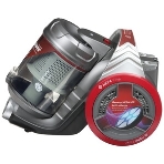 Пылесос BQ VC1606C серо-красный, 420/1600 Вт, уборка сухая, пылесборник контейнер 3 л, фото5