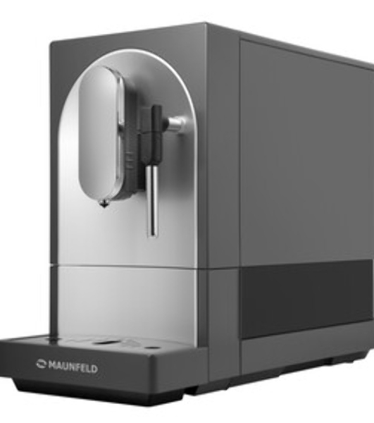 Кофемашина автоматическая Maunfeld MF-A7021BK черный, исп. кофе - зерновой, 1,1 л, 1470 Вт, 19 бар