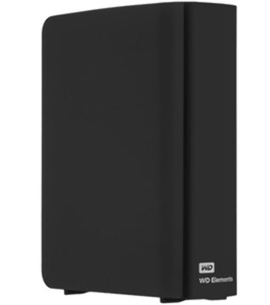 Внешний HDD WD Elements Desktop WDBWLG0140HBK-EESN, 14ТБ, черный