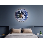 Настенно-потолочный светодиодный светильник Ambrella light FW11136 BK черный 50W LED 3000-6400K D800*38, фото4