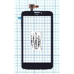 Сенсорное стекло (тачскрин) для Alcatel One Touch Scribe Easy 8000D черное, фото2