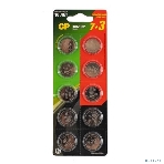 Батарея GP Lithium Cell CR2032-7/3-2CR10 CR2032 (10шт) блистер, фото3