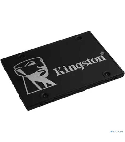 Накопитель SSD Kingston KC600, 512Gb, 2.5', SATA III, R/W 550/520