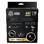 Кабель аудио-видео Cactus CS-HDMI.2-7 HDMI (m)/HDMI (m) 7м. позолоченные контакты черный, фото3