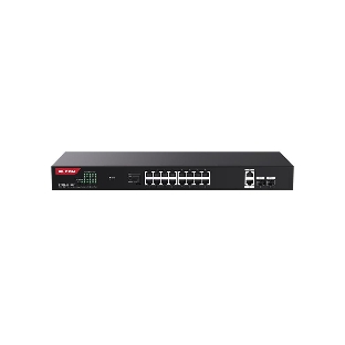 Коммутатор неуправляемый IP-COM G1120P-16-250W PoE, 20 портов, 18x1 Гбит/с, SFP 2x1 Гбит/с, PoE 16х30 Вт (до 230 Вт)