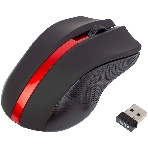 Мышь беспроводная HIPER HOMW-073 черный/красный, 1000 dpi, радиоканал, USB, кнопки - 3, фото8