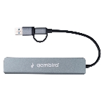 USB-концентратор Gembird UHB-C445, USB/USB Type С, USB 3.0, 4хUSB 2.0, USB Type-C, USB, фото13