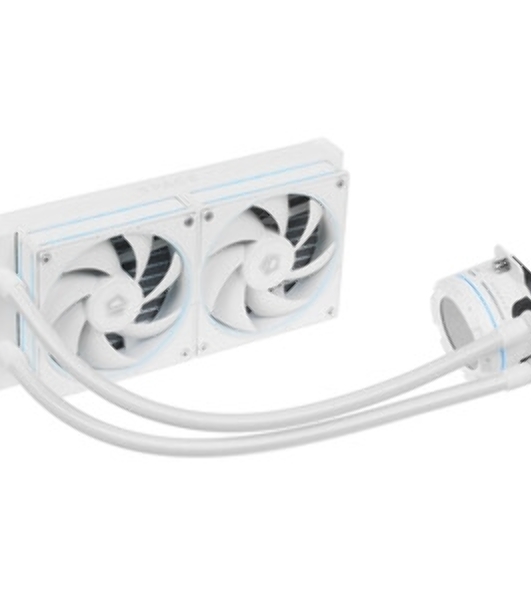 Система жидкостного охлаждения ID-Cooling SL240 белый 120мм алюминий+медь 2000rpm 30db 4-pin 300W