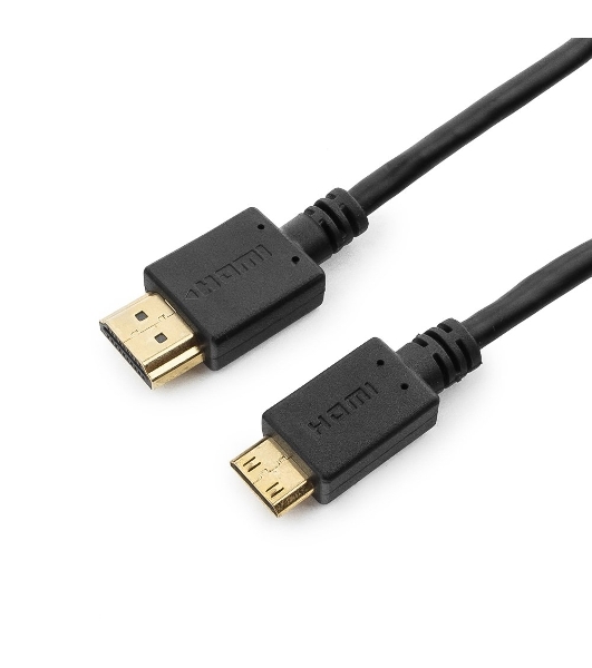 Кабель HDMI-miniHDMI Cablexpert CC-HDMI4C-10, 19M/19M, v2.0, медь, позол.разъемы, экран, 3.0м, черный, пакет