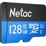 Флеш-Карта NeTac P500 Standard MicroSDXC 128Gb U1/C10 up to 80Mb/s, retail pack card only, фото2