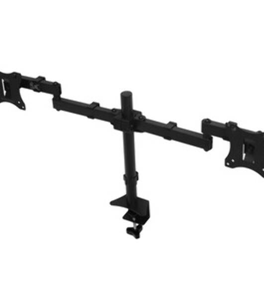 Кронштейн для мониторов Arm Media LCD-T04 черный 15'-28' макс.14кг настольный поворот и наклон верт.перемещ.