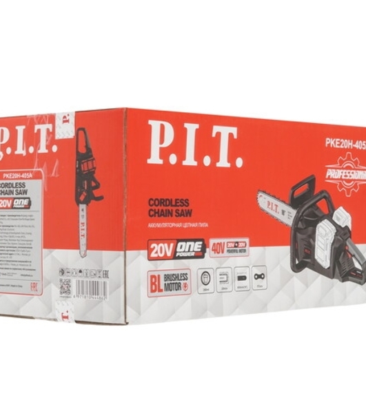 Электрическая цепная пила P.I.T. PKE20H-405A Solo дл.шины:16' (40cm) (PKE20H-405A)