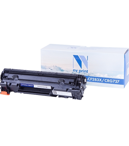 Картридж лазерный NVPrint совместимый HP CF283X/Canon737 LJ Pro 201dw/n/MFP M225dn/dw (2200k)