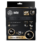 Кабель аудио-видео Cactus CS-HDMI.2-10 HDMI (m)/HDMI (m) 10м. позолоченные контакты черный, фото3