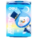 Точилка для карандашей ручная Deli EH552 Little Singer, 1 отверстие, пластик, ассорти, коробка, фото11